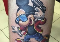 invictus-tattoo-berlin-budapest-laci-kovacs-realistic-color-mikey-mouse