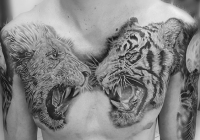 nvictus-Tattoo-Budapest-Berlin-Szilvasi-Gyula-tetovalo-tattooist-artist-Natur-flora-fauna-realistic-realistisch-schwarz-tiger-lion-lowe